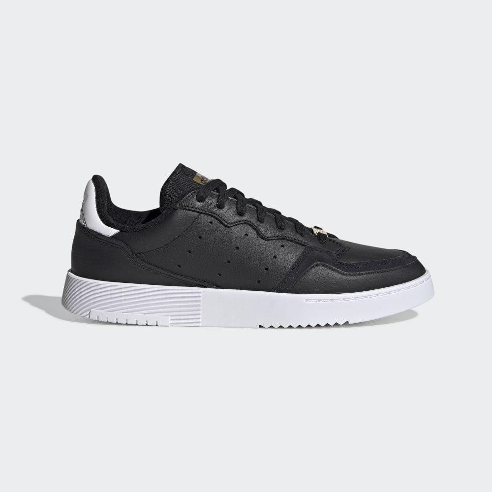 Originals Adidas Supercourt Dama Romania - Negrii/Albi EH1690